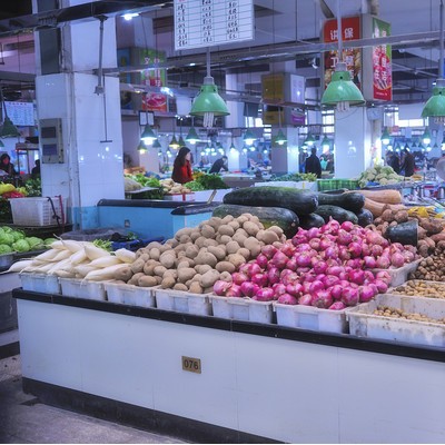 浦东新区三林菜市场可做蔬菜肉类水产干货调料鸡蛋光鸡等业态不限